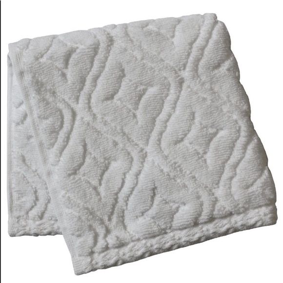 Hotel Collection Bath Classic Sculpted Tiles 3 X 13 Wash Towel